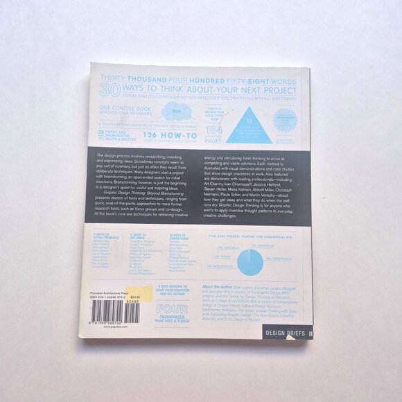 Book: Graphic Design Thinking, Beyond brainstorming by Ellen Lupton - Picture 2 of 9